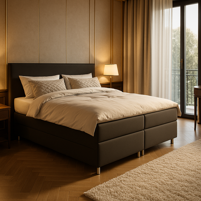 Boxspring | Lorena | Lederlook