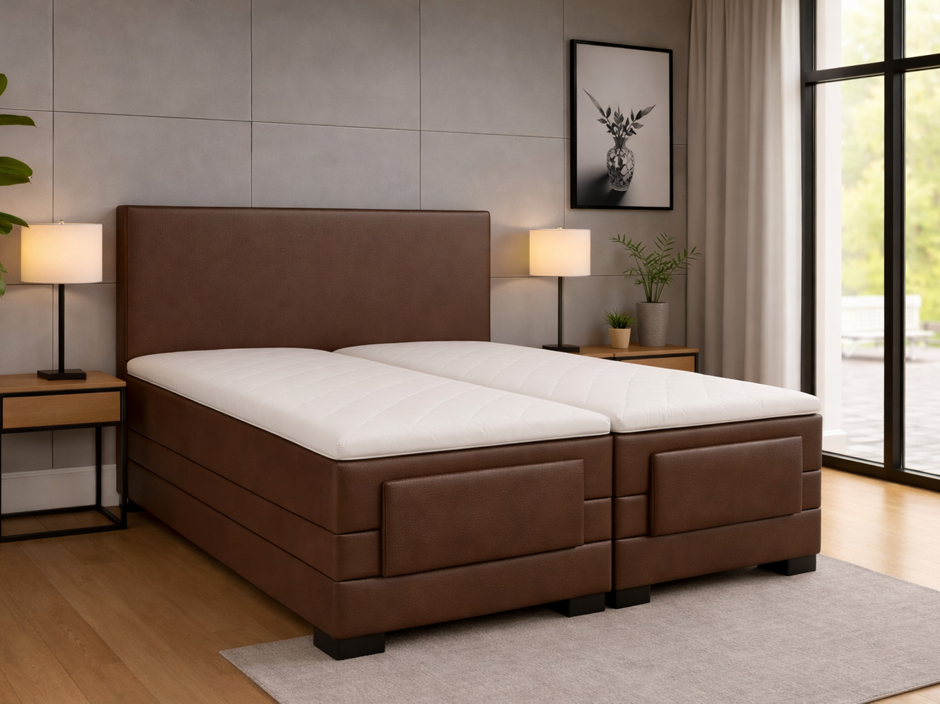 Elektrische box | Florence | Lederlook